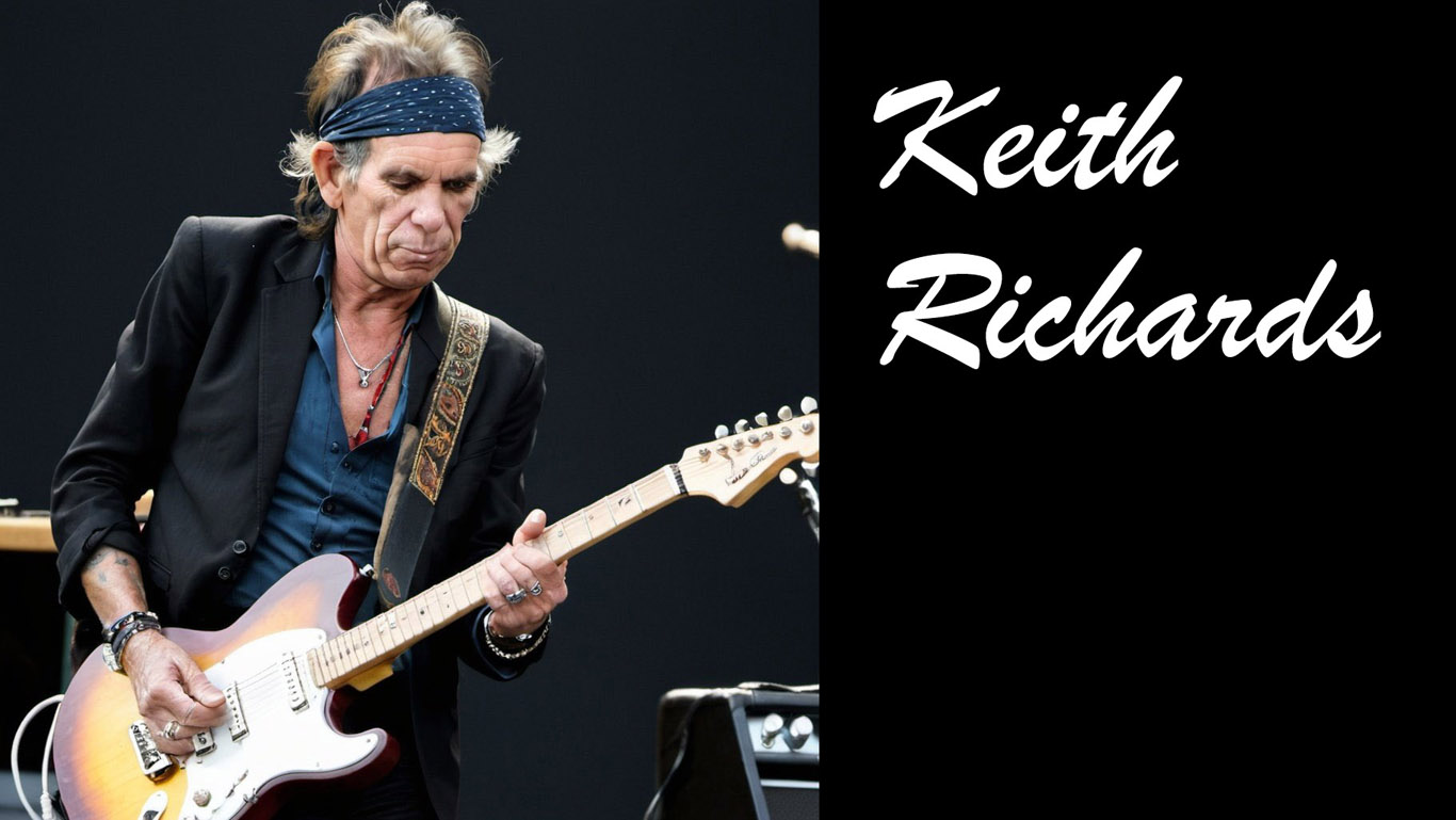 Keith Richards Rolling Stones Guitarist