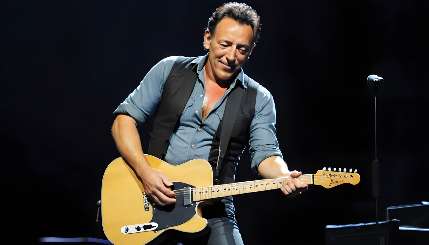 Bruce Springsteen onstage