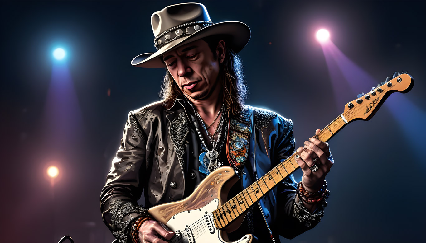 Stevie Ray Vaughan guitarist