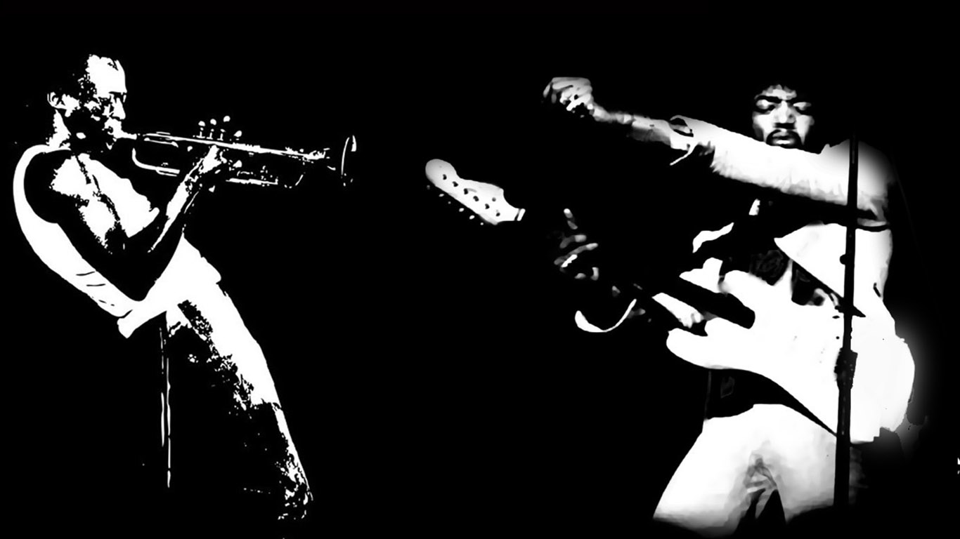 Jimi Meets Miles Video art