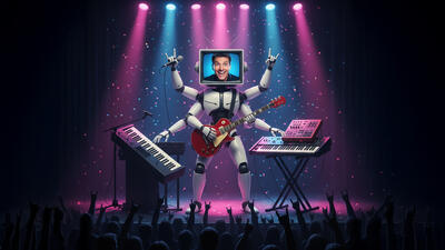 ai musician onstage