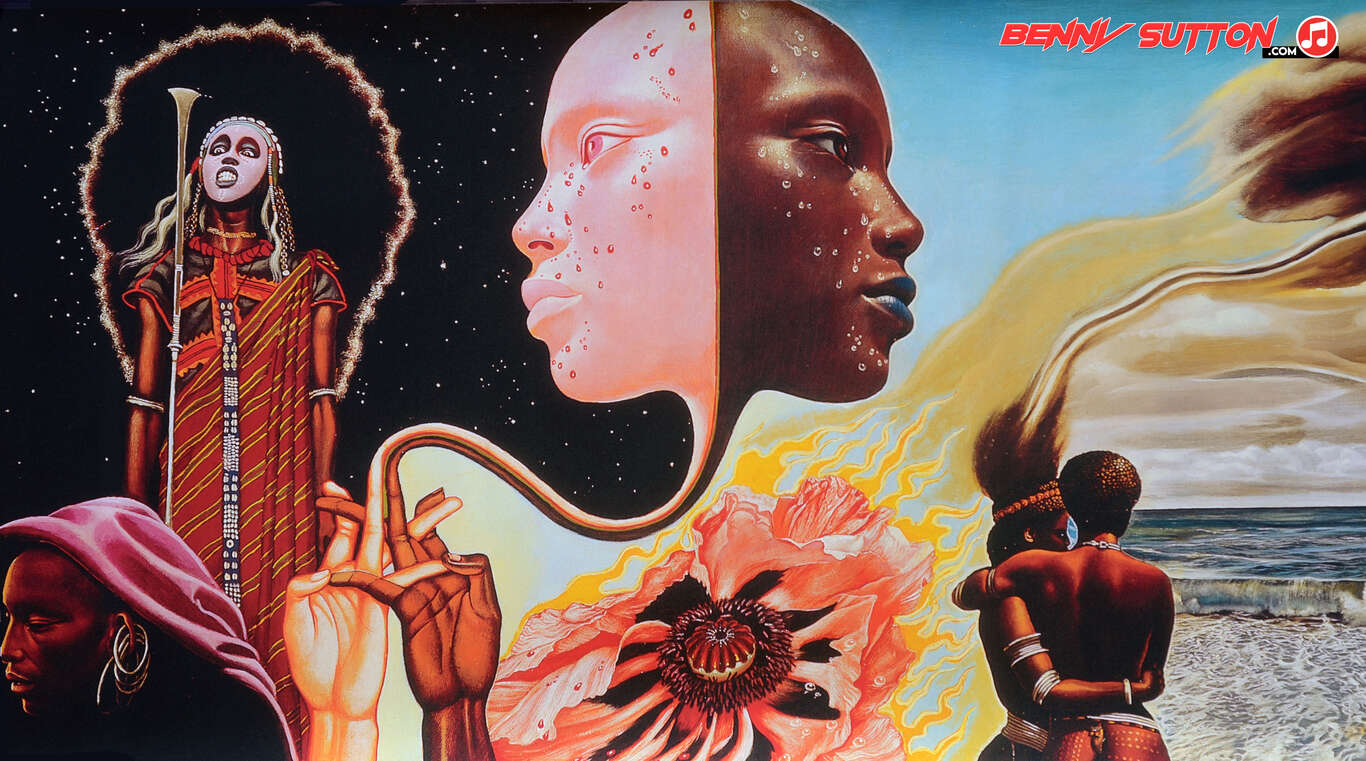 bitches brew lp artwork mati klarwein 1970