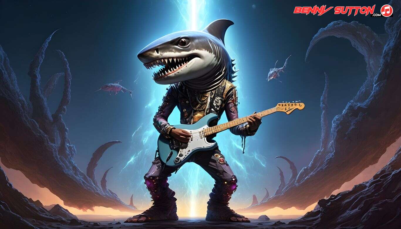 guitar shark