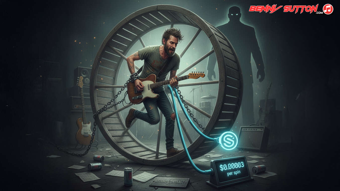 musician hamster wheel