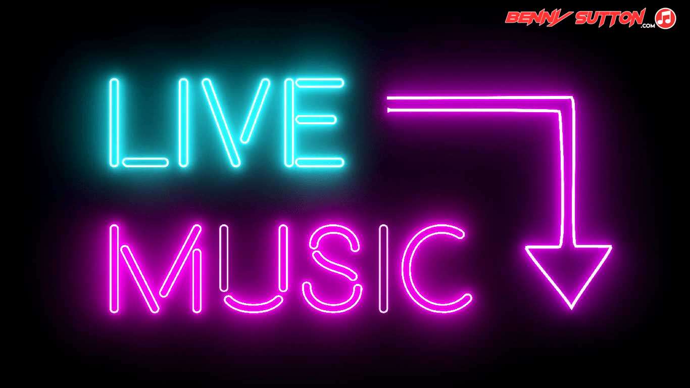 live music neon